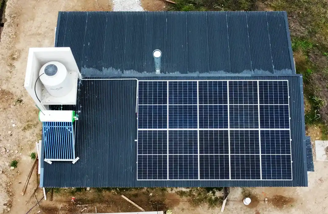 Instalación solar, 2024, foto 04